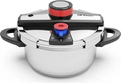 Produktbild von Orbegozo Easyclose Schnellkochtopf 4l Silber  Silber One Size