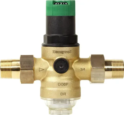 A product shot of a Honeywell pressure reducing valve.