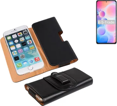 Produktbild von K-S-Trade Schützhülle Handyhülle kompatibel mit UMIDIGI A9 Max Holster Gürtel Tasche Schutzhülle Handy-Tasche Smartphone Case Seitentasche