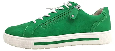 Image de Jana - Chaussures à lacets, couleur verte, style décontracté