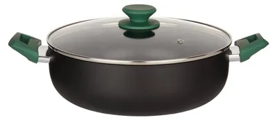 Produktbild von Topf aus Aluminium, Ø 28 cm, mit Glasdeckel