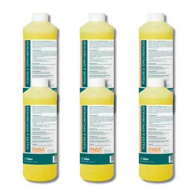 Produktbild von INOX® 6x1L Polster- & Teppichreiniger Konzentrat – Kraftvolle Tiefenreinigung für Textilien