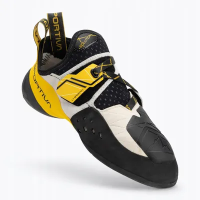 Zdjęcie produktu dla Buty wspinaczkowe La Sportiva Solution Comp black/yellow, rozmiar 39.5