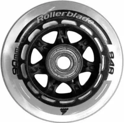 Produktbild von Rollerblade 90Mm/Sg9 Wheel/Bear.xt (8Pcs) Clear Clear -