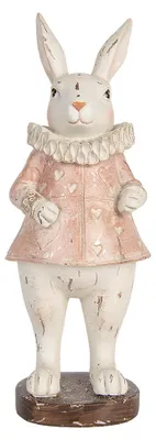 Immagine prodotto di Clayre & Eef figura decorativa coniglio 29 cm plastica beige