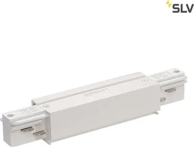 Produktbild von SLV 1001517 EUTRAC Längsverbinder mit Einspeisemöglichkeit verkehrsweiss