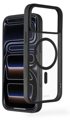 Produktbild von Hama Handyhülle Frame Protect, Apple iPhone 17 Pro Max, Schwarz