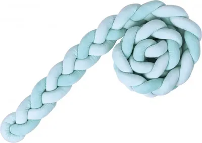 Produktbild von Saro Baby Braid Kissen nach Minzminze