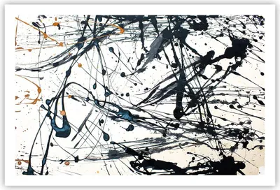Produktbild von Poster - Poster ohne Rahmen - Abstraktion modern - 91,5x61 cm - Wand Bild - Wanddeko - Wandbilder - Kunstposter - Wandposter - Bilder - Kunstdruck - Wanddekoration - Wandbild - P2XAA91x61-3442