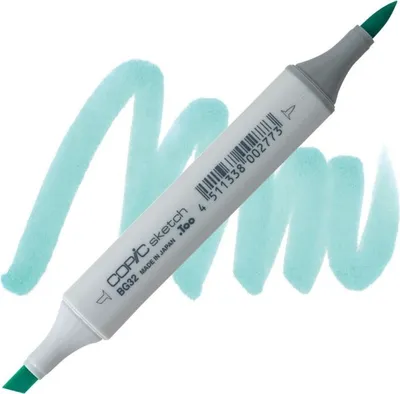 Immagine prodotto di COPIC Sketch pennello e scalpello a doppia faccia, BG32 Aqua mint