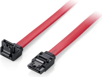 Obrázok produktu pre Equip 111902, 0,5 m, SATA III, SATA 7-pin, SATA 7-pin, Samec/samec, Červená