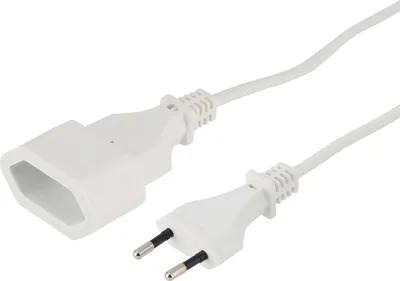 Produktbild von Hama 00137276, 3 m, CEE7/16, CEE7/16, H03VVH2-F