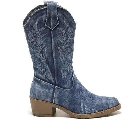 Produktbild von Cowboylaarzen Donker w Denim