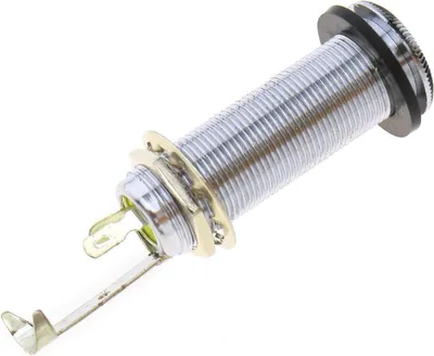 Productafbeelding van Gitaarverbindingsbus, uitgang, stereo-klinkconnector, aansluiting voor basgitaar/elektrische gitaar in zilver, wasmachine