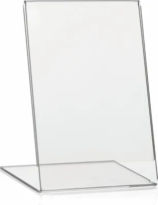 Immagine prodotto di Espositore stand-up DIN A6 in acrilico, formato verticale
