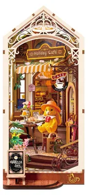 Productafbeelding van Book Nook Holiday Cafe Robotime