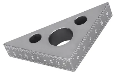 Produktbild von Dreieckslineal,Aluminiumlegierung Dreieckslineal,Rechtwinkliges Lineal,Holzbearbeitung rechtwinkliges Lineal,Holzbearbeitung Lineal