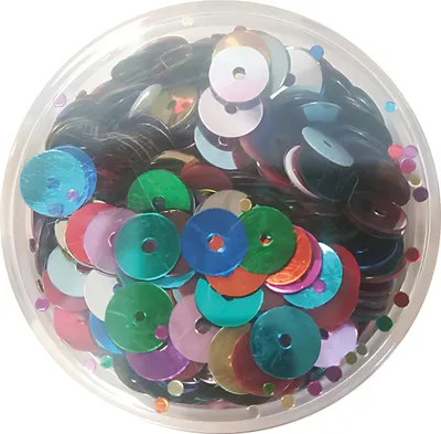 Produktbild von GLOREX Paillettenscheiben mix 6mm 7g