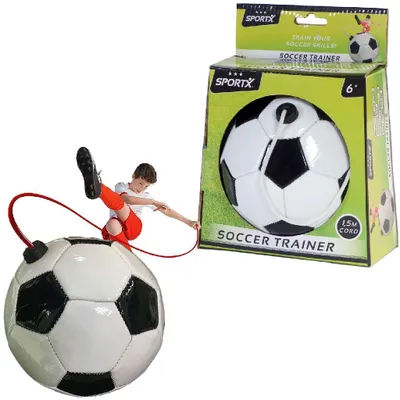Produktbild von SportX Voetbaltrainer 140 gr + Koord 150 cm