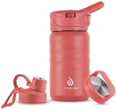Produktbild von Isolierte Edelstahlwasserflasche 360ml rosa