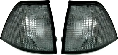 Produktbild von TYC Frontblinker Set für 3er BMW E36 Coupe Cabrio Grauer Schwarz in Grau
