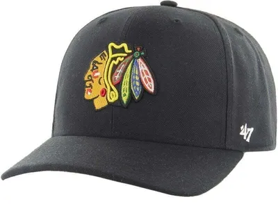 Image de Casquette Chicago Blackhawks NHL MVP Cold Zone Noir 56-61 cm