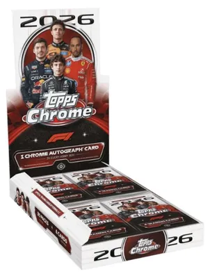 Productafbeelding van 2026 Topps Chrome Formule 1 Hobby Box, Engelstalig