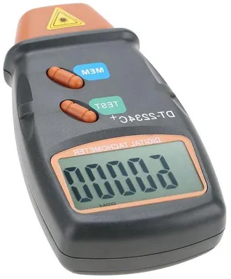 Image de Compte-tours numérique Mini LCD avec une large plage de vitesse allant de 25 à 99 999 tr/min