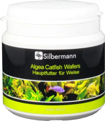 Produktbild von Silbermann Algae Catfish Wafers - Hauptfutter für Welse (500 ml), SIS 127