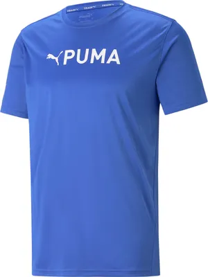 Produktbild von PUMA Fit Logo T-Shirt Herren 92 - royal sapphire S