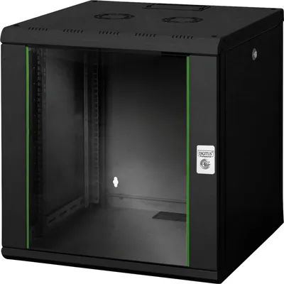 Immagine prodotto di DIGITUS Netzwerkschrank Unique 12HE 643x600x600mm schwarz