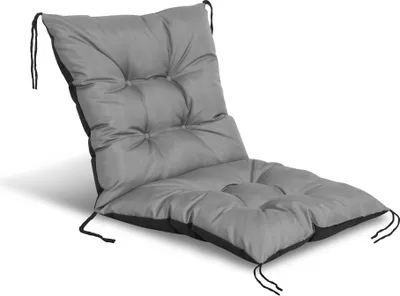 Image de Coussin de jardin 50x50x50 cm pour chaise étanche gris