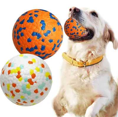 Productafbeelding van PETCARE: 2 hondenballen voor agressieve kauwers, onverwoestbare tennisballen voor middelgrote honden
