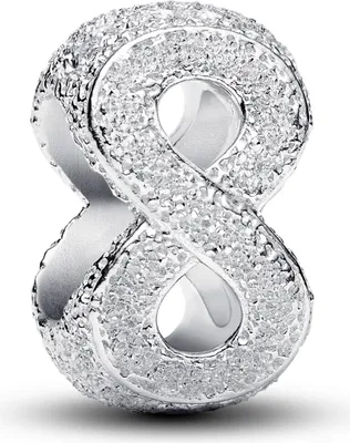 Produktbild von Pandora Textured infinity 794523C00 Charm Anhänger
