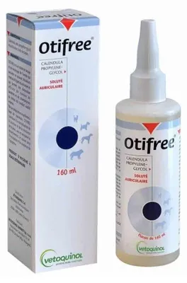 Produktbild von OTIFREE Ohrenlösung - Vetoquinol