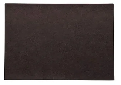 Image de ASA Tischset, black coffee PVC 46 x 33 cm, vegan leather, ausPolyuréthane      78304076  Vorteilsset beinhaltet 4 x den genannten Artikel und Geschenk + Spende