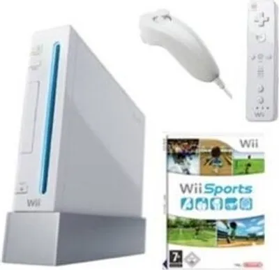 Produktbild von Wii Grundgerät Sports Bundle (weiss)