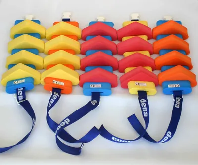 Produktbild von Schwimmgürtel Kinder mit Sicherheitsverschluß 60cm Länge farblich sortiert