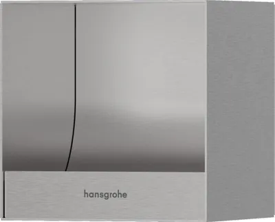 Immagine prodotto di hansgrohe XtraStoris Original Support papier toilette, encastré, 150x140x150mm, 56065800, 56065800