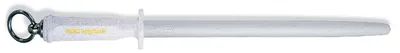 Produktbild von Dick ovaler Wetzstahl 30 cm mit Superfeinzug, hygienisch, Härte 65 HRC