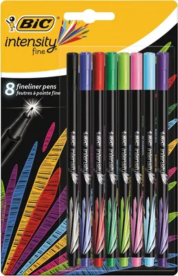 Image de BIC Intensity Fineliners, 8st.