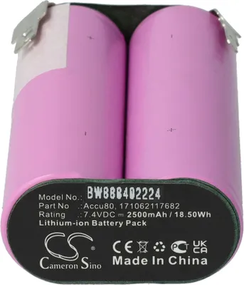 Produktbild von vhbw Akku kompatibel mit Gardena 8824, 8803 (2500mAh 7,4V Li-Ion)