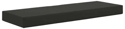 Immagine prodotto di Cuscino da seduta per esterni vidaXL, nero, 111,5 x 40 x 8 cm