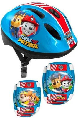 Obrázek produktu pro SPORT Sada helmy a chráničů Pat Patrouille, obvod hlavy 50–56 cm, chrániče kolen a loktů, nastavitelné