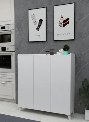 Obrázek produktu pro SOFT třídveřová komoda, bílá