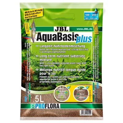 Produktbild von JBL GmbH & Co. AquaBasis Plus, 5 l, 5 kg, Braun, 310 mm, 310 mm, 75 mm