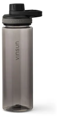 Trinkflasche 750ml Sport Flasche Wasser BPA frei Kohlensäure geeignet Vinsun