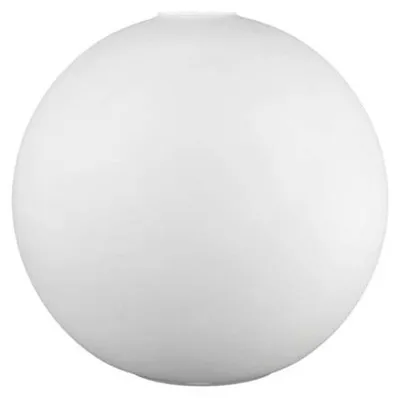 Image de Verre sphérique blanc mat pour lampe, Ø 250 mm, verre de rechange, verre de haute qualité pour abat-jour
