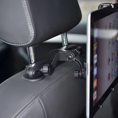 Produktbild von subtel KFZ Auto 360° Halterung für die Kopfstütze für Tablets 7 - 11 Zoll Rücksitz Halter Tabletbefestigung im Auto Befestigung