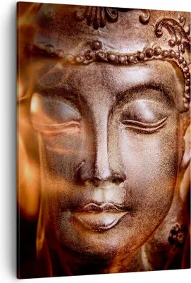 Produktbild von Bild auf Leinwand - Leinwandbild - Einteilig - Buddha Statue Geheimnis - 50x70cm - Wand Bild - Wanddeko - Wandbilder - Leinwanddruck - Wanddekoration - Leinwand bilder - Wandbild - PA50x70-2620